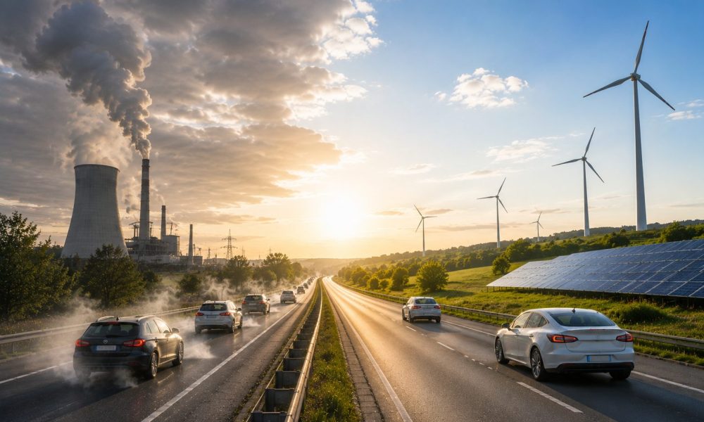Beim Strom gelingt die Energiewende schon. (Bild: KI-generiert/Kontrast.at)
