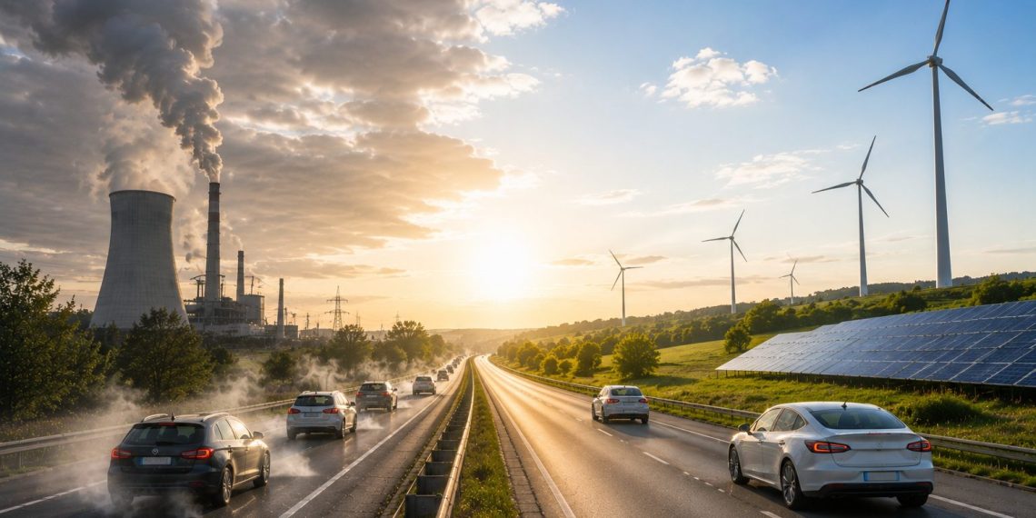 Beim Strom gelingt die Energiewende schon. (Bild: KI-generiert/Kontrast.at)