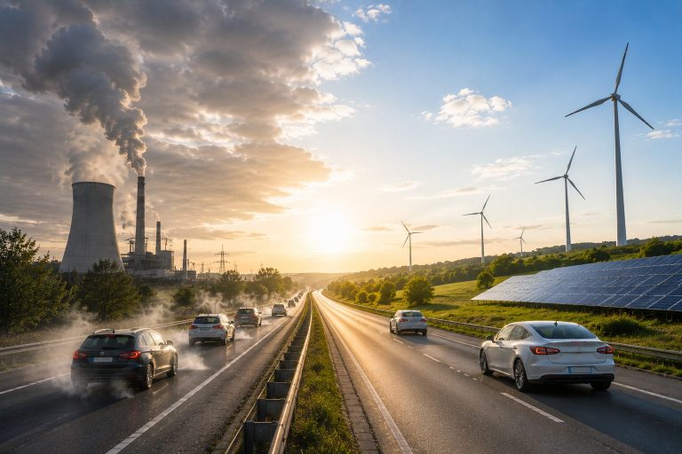Beim Strom gelingt die Energiewende schon. (Bild: KI-generiert/Kontrast.at)