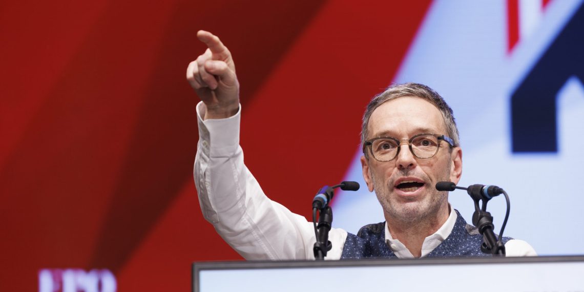 Herbert Kickl 2024 in Hartber (APA Pictures/Erwin Scheriau)
