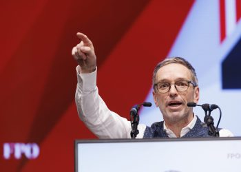 Herbert Kickl 2024 in Hartber (APA Pictures/Erwin Scheriau)