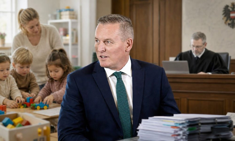 Landeshauptmann Kunasek (FPÖ) Foto: BKA & KI-Montage