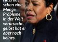Maya Angelou war Schriftstellerin, Poetin und Bürgerrechtsaktivistin. Berühmt wurde sie mit ihrer Autobiografie „I Know Why the Caged Bird Sings“, in der sie über Rassismus, Gewalt und ihr Aufwachsen in den USA schrieb. Sie arbeitete mit Martin Luther King Jr. und Malcolm X zusammen und prägte die amerikanische Bürgerrechtsbewegung mit. Angelou veröffentlichte zahlreiche Bücher und Gedichte und lehrte später als Professorin an Universitäten. 1993 trug sie bei der Amtseinführung von US-Präsident Bill Clinton ein Gedicht vor und wurde weltweit bekannt. Zitat: Hass hat schon eine Menge Probleme in der Welt verursacht, gelöst hat er aber noch keines. Maya Angelou