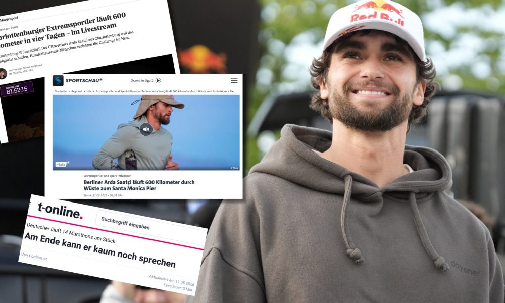 Arda Saatci (Foto: APA Images/dpa/Manuel Genolet; Screenshots von T-Online, Sportschau, Morgenpost - Montage)