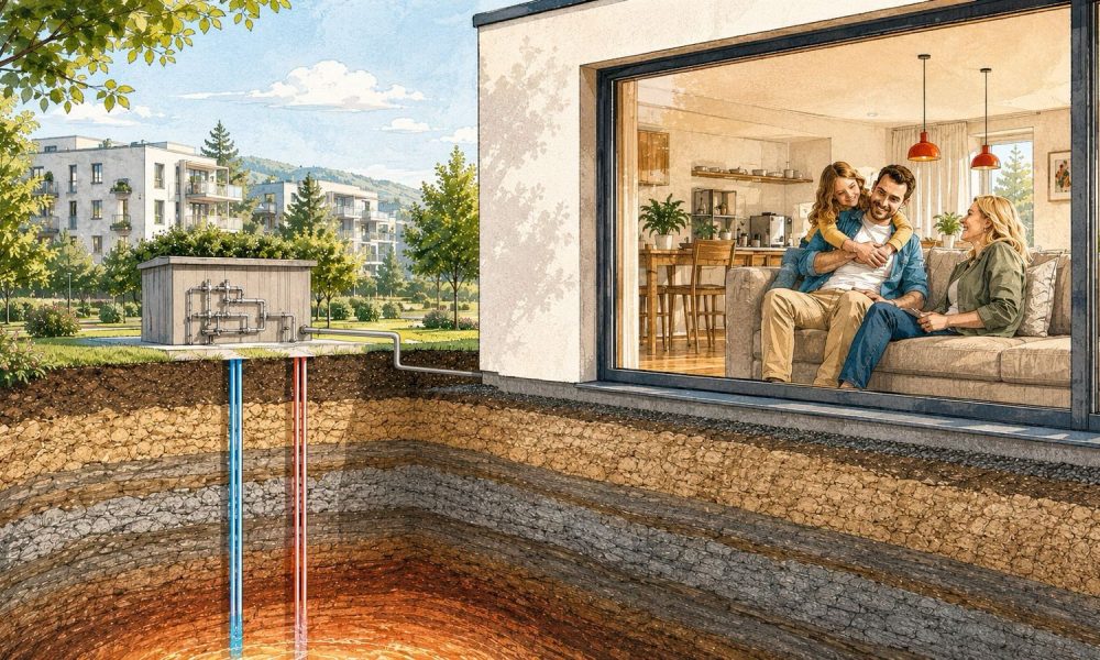 Geothermie könnte Österreich im Energiebereich unabhängiger machen. (Bild: KI)