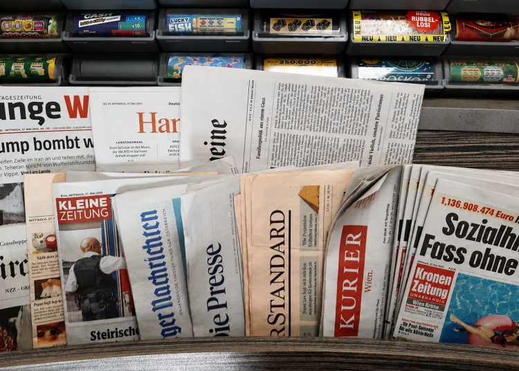Zeitungen_Österreich_Medien, Foto: Lena Krainz