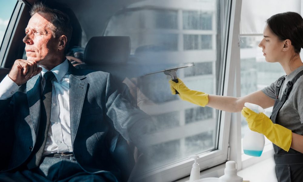 Milliardäre zahlen mehr Steuern als Reinigungskräfte. (Bild: Unsplash/getty images - KI-Montage)