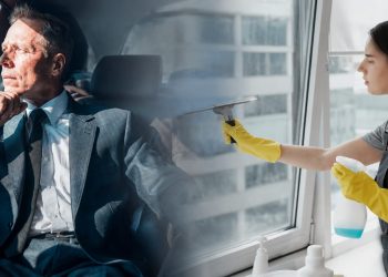 Milliardäre zahlen mehr Steuern als Reinigungskräfte. (Bild: Unsplash/getty images - KI-Montage)