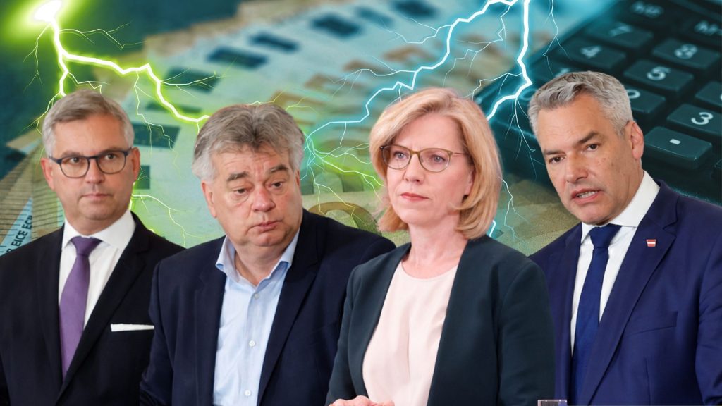 ÖVP und Grüne haben 15 Milliarden Euro Defizit hinterlassen. (Foto: BKA/Regina Aigner; KI-gestützte Montage)