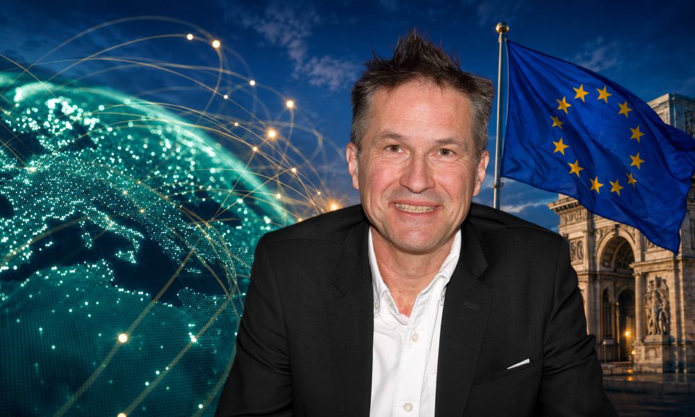 Gerald Knaus Migration Europa (Foto: Unsplash, C.Stadler/Bwag (CC BY-SA 4.0) / KI-Montage)