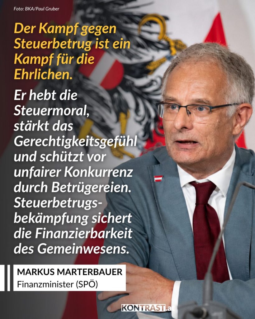 Markus Marterbauer: Der Kampf gegen Steuerbetrug ist ein Kampf für die Ehrlichen. (Budget-Rede im Parlament, 10. Juni 2026)