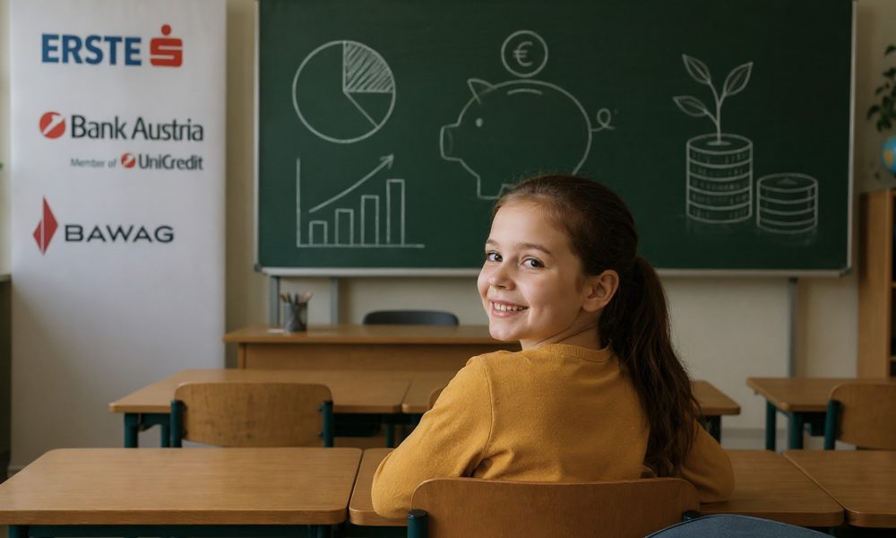 Volksschule, Schule, Finanzbildung (Foto: KI-Montage)