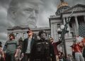 Proteste vor dem Kapitol 2021 (Bild: Colin Lloyd/Unsplash; KI-Montage)