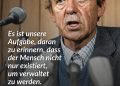 Heinrich Böll war einer der großen deutschen Schriftsteller der Nachkriegszeit – ein genauer Beobachter eines Landes, das nach 1945 moralisch, politisch und gesellschaftlich neu beginnen musste. In Romanen und Erzählungen wie "Billard um halb zehn", "Ansichten eines Clowns" oder "Die verlorene Ehre der Katharina Blum" schrieb er über Krieg, Schuld, katholische Enge, soziale Heuchelei und die Macht der Medien. 1972 erhielt er den Literaturnobelpreis – als Stimme einer Generation, die nicht vergessen wollte, was Deutschland gewesen war. Zitat: Es ist unsere Aufgabe, daran zu erinnern, dass der Mensch nicht nur existiert, um verwaltet zu werden. Heinrich Böll