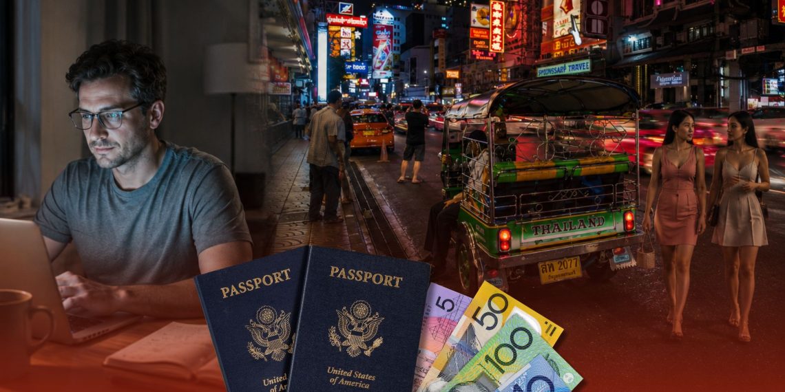 Passport Bros: Zwischen Dating-Frust, Sex-Tourismus und veralteten Rollenbildern. Foto: (c) Bildmontage ChatGPT