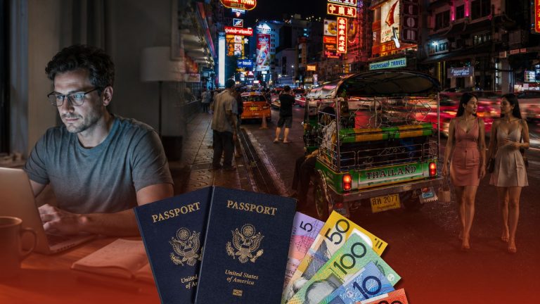 Passport Bros: Zwischen Dating-Frust, Sex-Tourismus und veralteten Rollenbildern. Foto: (c) Bildmontage ChatGPT