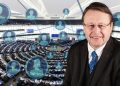 Paul Rübig, der ÖVP-Netzwerker für Freihandel und Deregulierung. (Foto: AG Gymnasium Melle/Wikipedia/CC BY-SA 3.0; Diliff/Wikipedia/CC BY-SA 3.0; Montage)