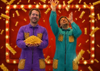 Zasta mit Pasta - interaktives Tool zum Nudel-Klicken, um Vermögen zu visualisieren. (Bild: Kontrast.at/KI-Montage)