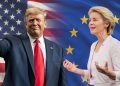 Ursula von der Leyen und Donald Trump einigen sich im Juni 2026 auf Zoll-Deal. (Foto: European Parliament/Wikipedia/CC BY 2.0; KI-Montage)
