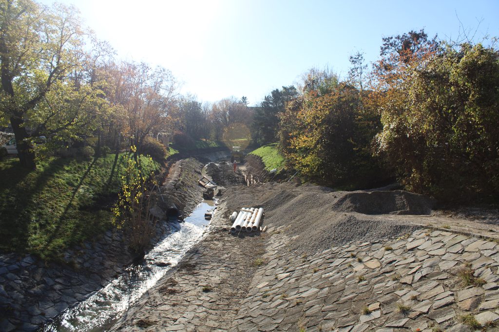 Renaturierung Liesingbach, Foto: MA 45