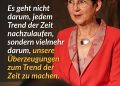 Für Barbara Prammer war Politik immer eine Herzensangelegenheit. Egal ob als Soziologiestudentin, Frauenministerin oder Nationalratspräsidentin – sie setzte sich stets für Gleichberechtigung, Bildung und eine lebendige Demokratie ein. Zitat: Es geht nicht darum, jedem Trend der Zeit nachzulaufen, sondern vielmehr darum, unsere Überzeugungen zum Trend der Zeit zu machen. Barbara Prammer