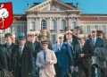 Burschenschaften Montanuniversität Leoben (Bildquellen: Presse-Service.net/ Netzwerk freier Foto- und Videojournalist:innen/ Aciarium/Wikipedia/CC BY-SA 4.0; Chris72/Wikipedia/gemeinfrei; KI-Montage)