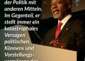 Kofi Annan war ghanaischer Diplomat und arbeitete als Generalsekretär der Vereinten Nationen. Er und die UNO erhielten 2001 den Friedensnobelpreis für den 'Einsatz für eine besser organisierte und friedlichere Welt'. Zitat: Krieg ist nicht die Fortsetzung der Politik mit anderen Mitteln. Im Gegenteil, er stellt immer ein katastrophales Versagen politischen Könnens und Vorstellungsvermögens dar. Kofi Annan