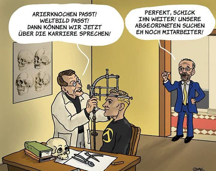 FPÖ Headhunter bei der Arbeit