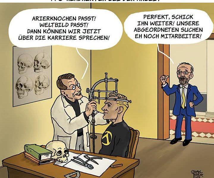 FPÖ Headhunter bei der Arbeit
