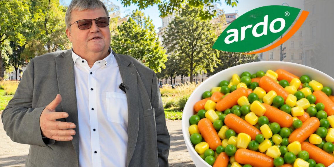 Interview mit dem Betriebsrat von Ardo. (Foto: Kontrast; Logo; KI-Montage)