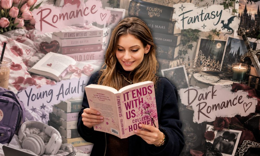 TikTok macht Romantik-Bücher wieder viral. (Bild: KI generiert)