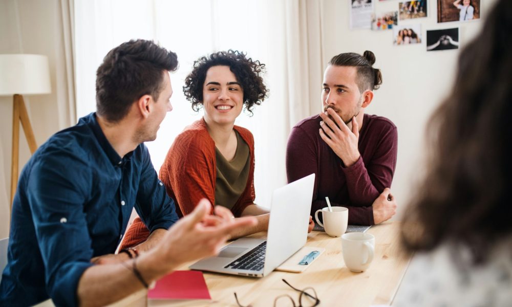 Menschen, Wohnung, Büro,