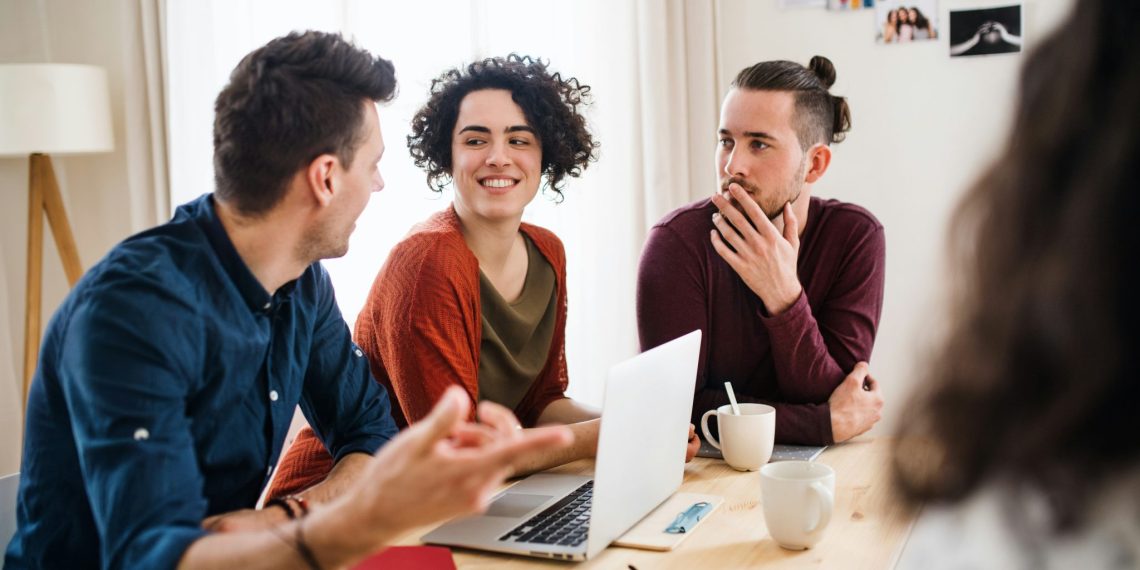 Menschen, Wohnung, Büro,