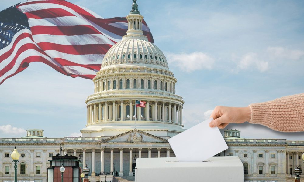 Wahlsystem USA erklärt (Foto: Unsplash/KI-Montage)