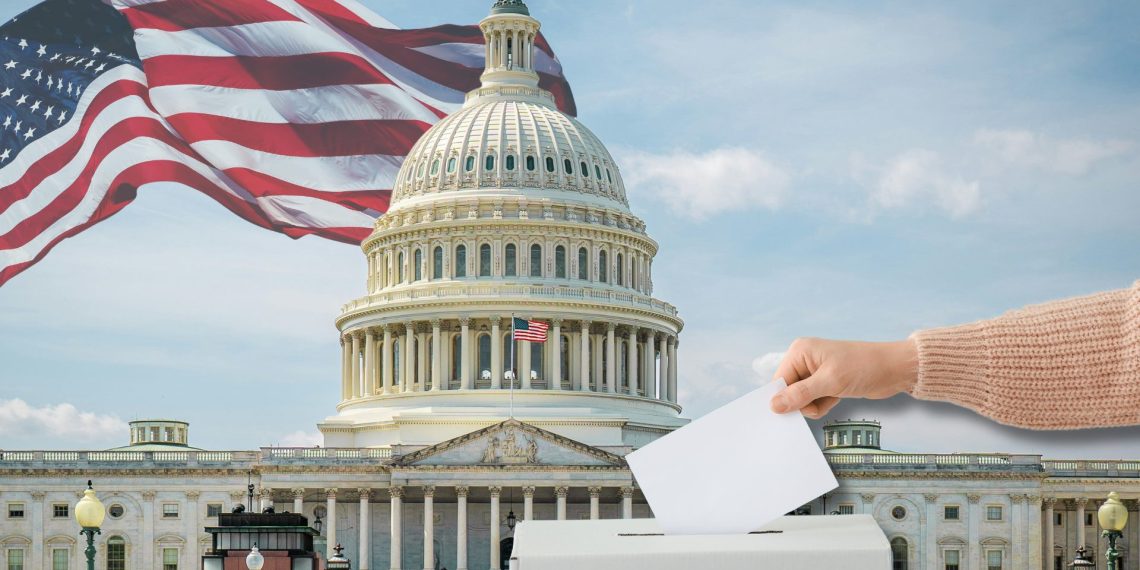 Wahlsystem USA erklärt (Foto: Unsplash/KI-Montage)